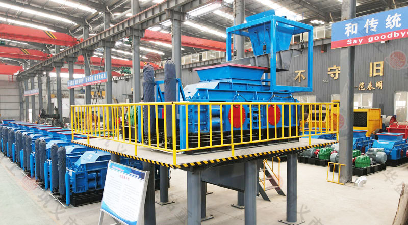 雙輥制砂機(jī)處理石灰石的產(chǎn)能和出砂率怎么樣？